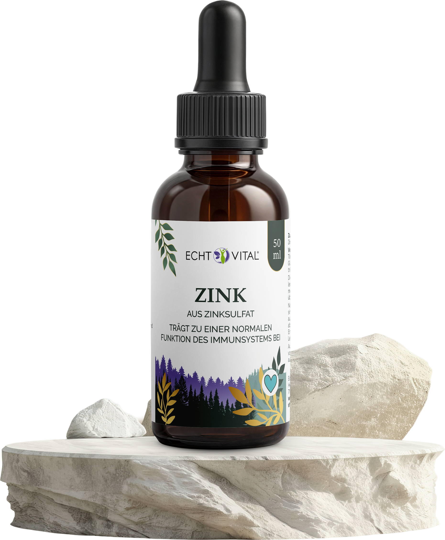 Zink Tropfen - ECHT VITAL Premium Qualität